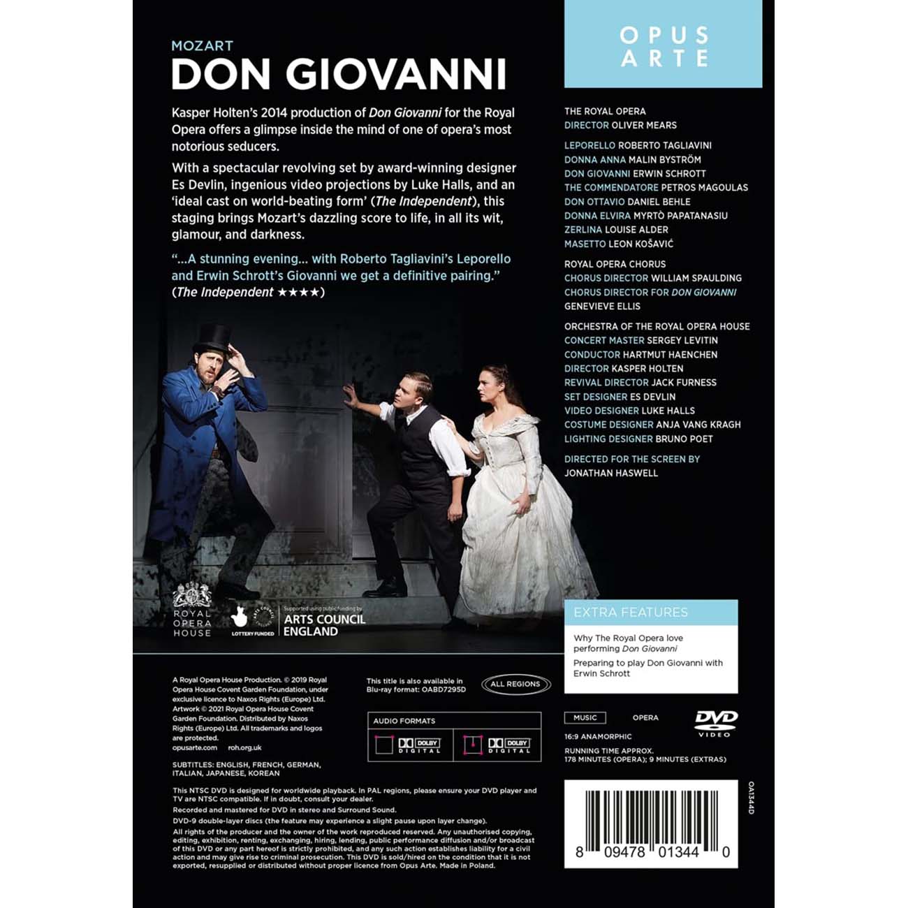 ★お求めやすく価格改定★ Mozart: Don Roberto Schrott, Erwin – (DVD) Giovanni その他